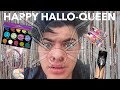 Spider Halloween Drag Makeup! | Latchie (I bought a $195 eyeshadow palette…)