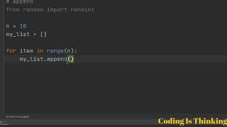 Learn Python Programming - Append List Method | English