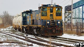 Old MP15s on a Partially-Abandoned Rail Line