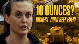 Detecting Australia || Richest Gold Reef Ever? 10 Ounces \u0026 Counting!|| @Tyler_Gold_Rush