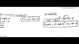 1.1.e Finding Ouput Values