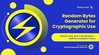 🔐 Random Byte Generator for Cryptographic Use