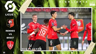 Rennes 2 - 1 Brest - HIGHLIGHTS & GOALS - (10/31/2020)
