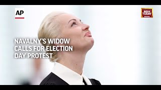 Russia Elections: Alexei Navalny's widow calls for Russian election day protest against Putin