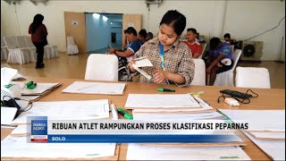 RIBUAN ATLET RAMPUNGKAN PROSES KLASIFIKASI PEPARNAS