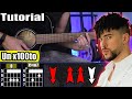 Un X100to - Grupo Frontera x Bad Bunny - Guitarra | TUTORIAL | Acordes