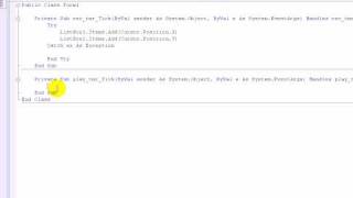 Visual Basic 2008 TUT - Mouse Recorder