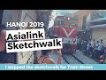 Asialink Sketchwalk Hanoi 2019: I skipped the sketchwalk for Train Street