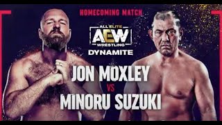 [2021.9.8 ACW Dynamite] Jon Moxley vs Minoru Suzuki