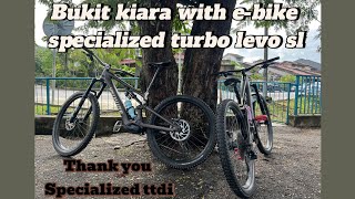 Ride Bukit Kiara with e-bike Specialized turbo levo sl