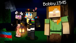 😰Bobby1545 SUNUCUSUNA GIRDIM !?  (qorxulu minecraft )