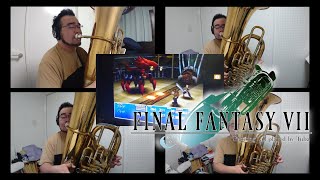 【全部チューバ】FF7 通常戦闘BGM 「闘う者達」FINAL FANTASY VII Battle Theme \