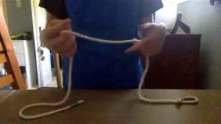 Really good disappearing knot trick (Revealed)