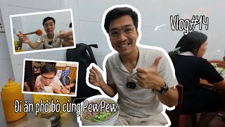 VLOG #81 | Hà Nội - ĐI ĂN PHỞ BÒ KHÔI HÓI VÀ UỐNG CAFE TRỨNG CÙNG PEWPEW......