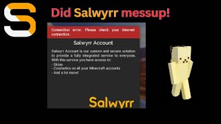 Did Salwyrr messup | Login problems | Rizz