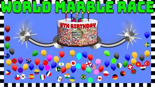 Marks Marble Racing World Marble Race 5th Birthday Special
