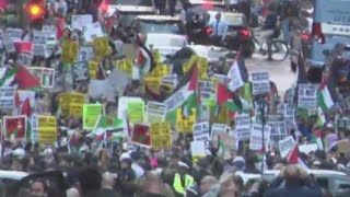 Protests ensue in NYC as Israel battles Hamas