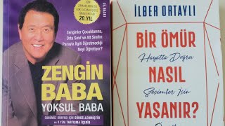 Zengin Baba Yoksul Baba ve Bir Ömür nasıl yaşanır? Kitaplarını aldık