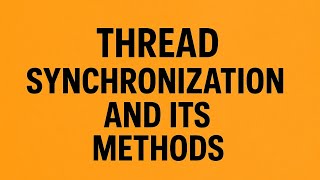 Thread Synchronization in Java | MAKAUT BCA 5th Semester | Synchronized Method & Block Explained