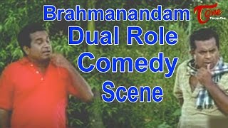 Vamsodharakudu Comedy Scenes || Brahmanandam Dual Role Comedy Scene