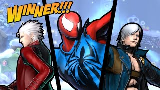 UMVC3 - SPIDER-MAN/VERGIL/DANTE ONLINE 9!