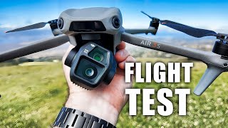 DJI Air 3S Flight Test Review In-Depth - Bonus Forest Trail Torture \u0026 Crash Testing