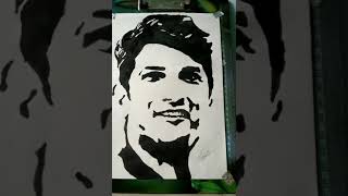 #shorts reverse painting of sushant Singh rajput Dil bechara SSR painting