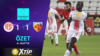 Merkur-Sports | Antalyaspor (1-1) Kayserispor - Highlights/Özet | Trendyol Süper Lig - 2023/24