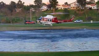 Orange County Fire Authority Bell 412 Helicopter N141FA, Refill 1, Part 1