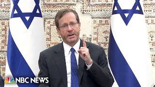 ‘They mean no Jews’: Israeli president’s global antisemitism warning