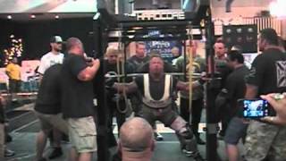 Chuck Vogelpohl 1175 lb World Record Squat