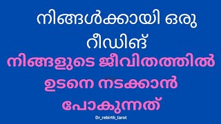 നിങ്ങൾക്കായി ഒരു റീഡിങ്💯🦚നിങ്ങളുടെ ജീവിതത്തിൽ ഉടനെ നടക്കാൻ പോകുന്നത്🌼#angelmessages #malayalamtarot