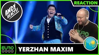 KAZAKHSTAN: Yerzhan Maxim - 'Armanyńnan Qalma' JUNIOR EUROVISION REACTION! | ANDY REACTS!