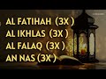 3x AL FATIHAH, 3X AL IKHLAS, 3X AL FALAQ, 3X AN AN NAS | SIHR, MAGIC, JINN, EVIL-EYE | Ahmad Shalabi