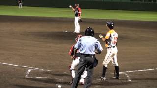 201209041945  ７回表正面　FD vs MP (高知市営球場)