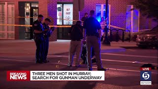 One killed, two shot in presumed drive by shooting near Murray TRAX station, police say
