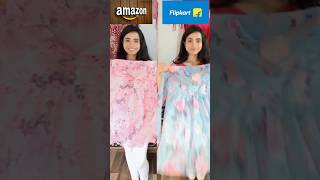 Amazon 😍Vs Flipkart 😅 #shorts #shopping #review