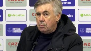 Everton 1-0 Chelsea - Carlo Ancelotti - Embargoed Post-Match Press Conference