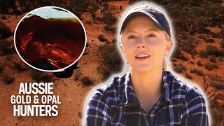 The Fire Crew Find $100,000 Worth Of Red Opal | Outback Opal Hunters