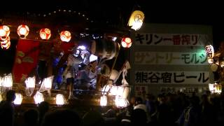 【熊谷うちわ祭2012】　7月20日／夜巡行