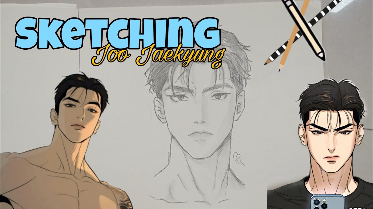 Drawing With Me Sketching Joo Jaekyung Jinx Youtube