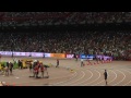 世界陸上北京 男子100m 準決勝第2組 スタート練習 2015 8 23