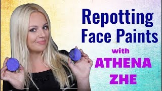 Repotting Face Paint Tutorial by Athena Zhe