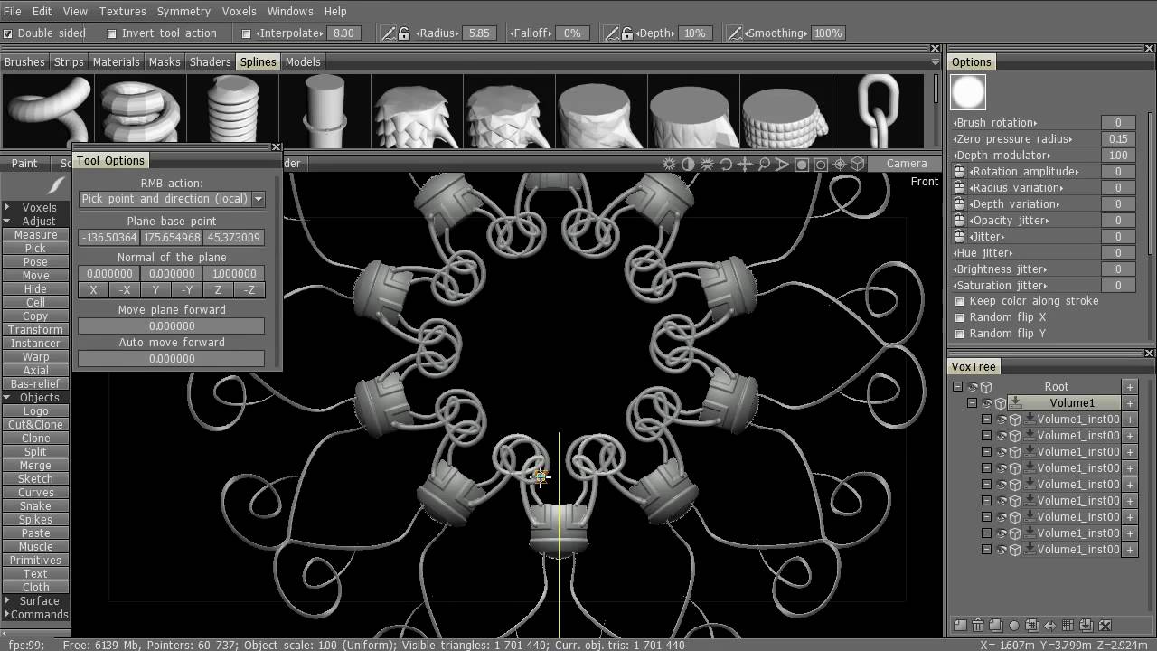 3d Coat Video Manual Instancer Youtube