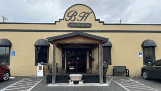 Eating at the Brick House Cafe Restaurant in Plant City, FL | Great Omelette & Strawberry Cake