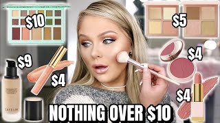 FULL FACE NOTHING OVER $10 | AFFORDABLE MAKEUP TUTORIAL