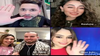 waliullah very funny tik tok live with Jerry #reshma