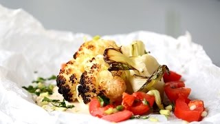 How to make Eyal Shani's famous cauliflower - Photographer: David BacharEditor: Eran Cohen Atzmoni