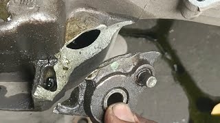 Repairing a broken motorcycle center stand | aluminum welding