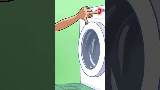 Laundry Mishap: The Tale of the Color-Changing Cat! #shorts